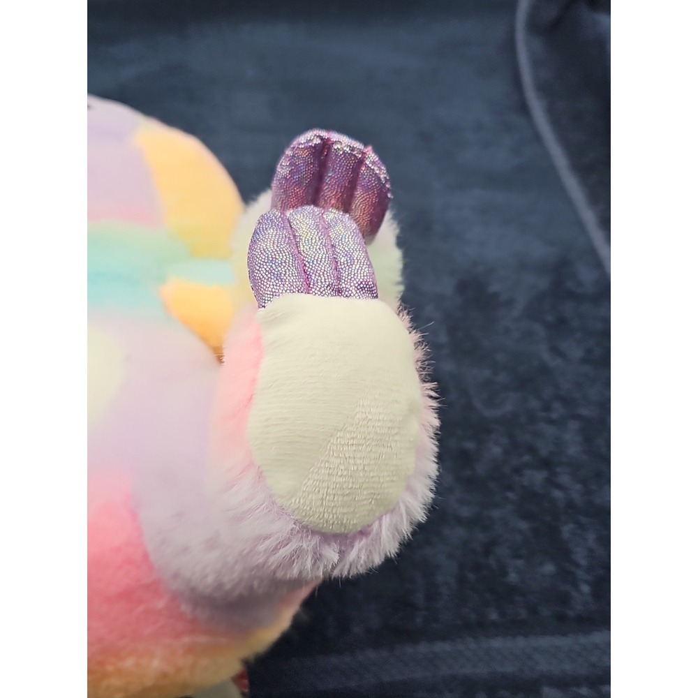 Fiesta Rainbow Sherbet Sloth Plush 11" Stuffed Animal Pastel Soft Toy EUC - Picture 10 of 13